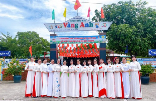 TRƯỜNG MẪU GIÁO VÀNG ANH TỔ CHỨC LỄ KHAI GIẢNG  NĂM HỌC 2025-2026