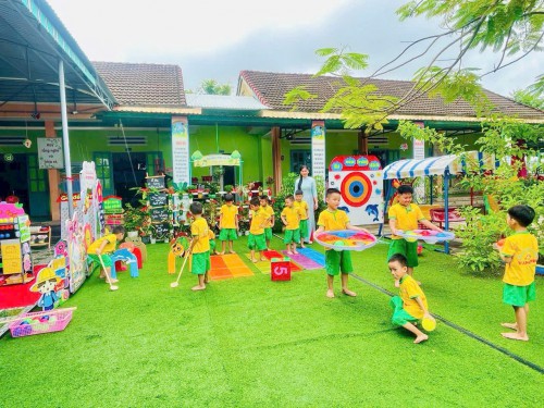 💓HỘI THI “XÂY DỰNG MÔI TRƯỜNG GIÁO DỤC NGOÀI LỚP HỌC THEO HƯỚNG LẤY TRẺ LÀM TRUNG TÂM”