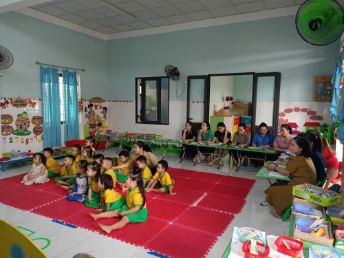 SINH HOẠT CHUYÊN MÔN TỔ NHỠ THÁNG 10