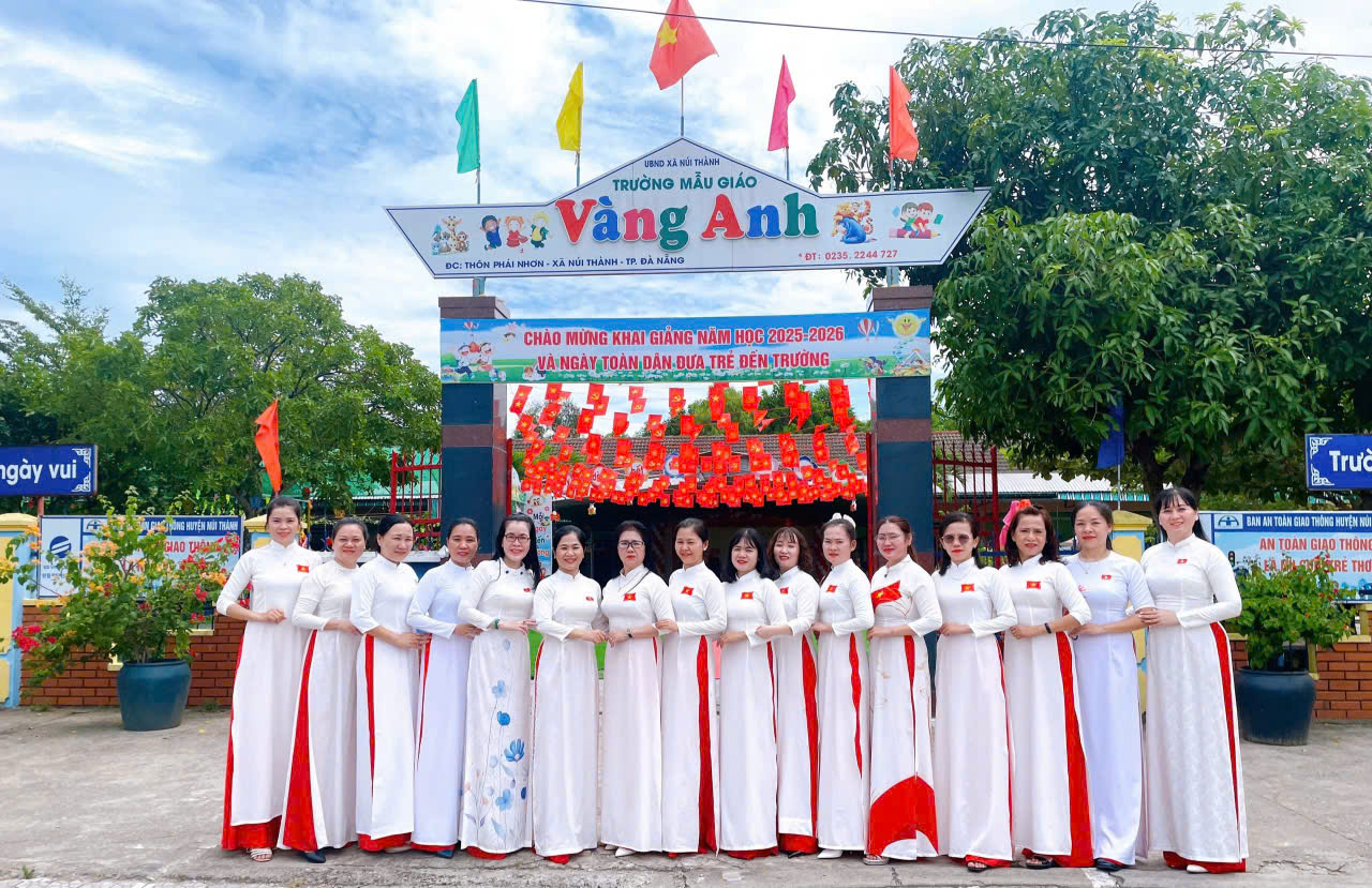 TRƯỜNG MẪU GIÁO VÀNG ANH TỔ CHỨC LỄ KHAI GIẢNG  NĂM HỌC 2025-2026